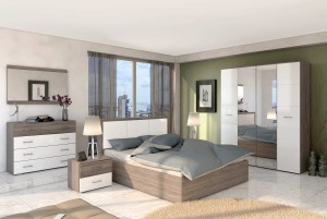 Модульная спальня Барселона (Мебель Маркет)